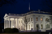 A view of the White House, Monday, Jan. 11, 2021, in Washington. (AP Photo/Evan Vucci)