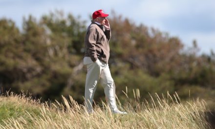 Scotland’s Sturgeon Says Trump Can’t Come to Play Golf